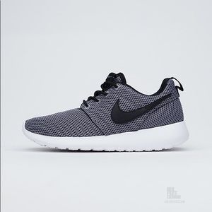 Dark Grey and Black Nike Roshe Runs